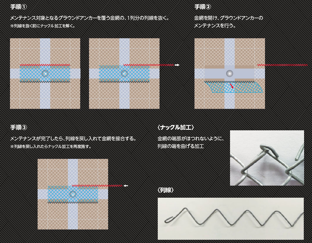 �����e�i���X�菇
